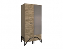 Mebin - Pik- SZAFA II Z LUSTREM PRAWA